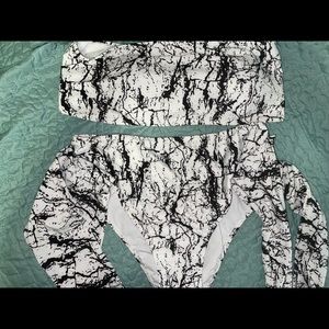 SHEIN Marble Bikini